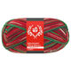 Lana Grossa MEILENWEIT 100g Merino Christmas Lurex | 6809-lys grøn/mørk brun/orange/hvid/mørk rød/mørk grøn