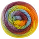 Lana Grossa MEILENWEIT 100g Color Mix Multi | 8024-rødbrun/gråbrun/grågrøn/sennepgul/orange/mørk brun/brombær/petrol