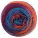 Lana Grossa MEILENWEIT 100g Merino Color Mix Sparks | 7616-laksrød/mørk blå/royal/turkis/rødviolet/fuchsia