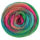 Lana Grossa MEILENWEIT 100g Merino Color Mix Sparks | 7618-hindbær/rust/grågrøn/turkis/jade/fuchsia