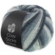 Lana Grossa MEILENWEIT 100g Cosy Socks Soft Stripes | 104-antracit/mørk grå/musegrå/lys grå