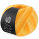 Lana Grossa MEILENWEIT 100g Cosy Socks Soft Stripes | 111-gul/æggeblomme gul/safrangul