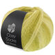 Lana Grossa MEILENWEIT 100g Cosy Socks Soft Stripes | 116-limett/pistacie/lys oliven