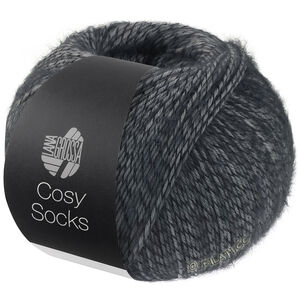 Lana Grossa MEILENWEIT 100g Cosy Socks | 07-mørk grå