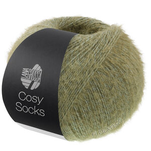 Lana Grossa MEILENWEIT 100g Cosy Socks | 12-grågrøn
