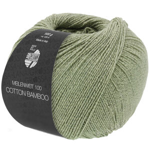 Lana Grossa MEILENWEIT 100g Cotton Bamboo | 25-grågrøn