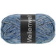 Lana Grossa MEILENWEIT 100g Blue Denim Mix | 4609-lys blå/mellem blå/mørk blå/mellem grå/mørk grå