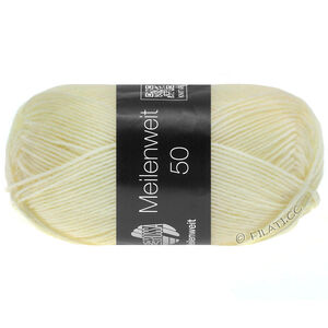 Lana Grossa MEILENWEIT 50g | 1113-rå hvid