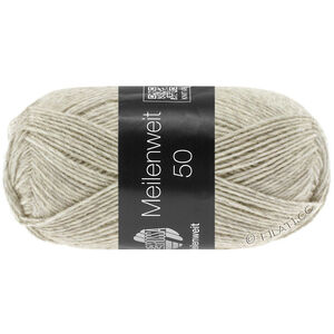 Lana Grossa MEILENWEIT 50g | 1301-lys beige meleret
