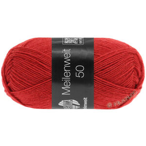 Lana Grossa MEILENWEIT 50g | 1323-mørk rød