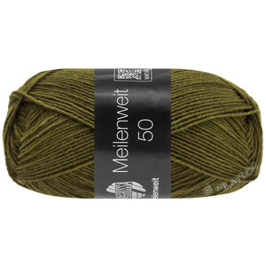 Lana Grossa MEILENWEIT 50g | 1407-oliven