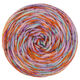 Lana Grossa MEILENWEIT 100g Merino Hand-dyed | 36-syren/græskarorange/magenta/lys turkis/sartrosa