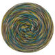 Lana Grossa MEILENWEIT 100g Merino Hand-dyed | 38-olivengul/petrol blå/stengrå/gråbeige