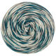 Lana Grossa MEILENWEIT 100g Merino Hand-dyed | 52-rå hvid/mørk turkis/skifergrå/sennepgul/rustrød