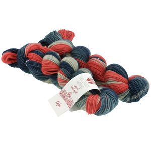 Lana Grossa MEILENWEIT 2 tråde à 50g Merino Hand-dyed | 221-Kufri