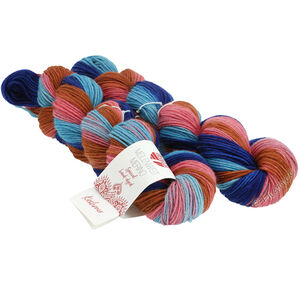 Lana Grossa MEILENWEIT 2 tråde à 50g Merino Hand-dyed | 224-Kashmir