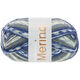 Lana Grossa MEILENWEIT 100g Merino Extrafine Denim Mix | 2601-lys grå/mørk grå/mørk blå