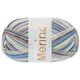 Lana Grossa MEILENWEIT 100g Merino Extrafine Denim Mix | 2605-ecru/lys grå/mellem grå/mørk grå/violetblå/mørk blå