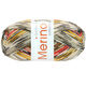 Lana Grossa MEILENWEIT 100g Merino Extrafine Meran | 2583-hvid/antracit/lerbrun/rød/æggeblomme gul/fersken/gråbeige