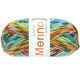 Lana Grossa MEILENWEIT 100g Merino Extrafine Meran | 2588-hvid/antracit/orange/limett/turkis/grøn/pink