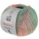 Lana Grossa MEILENWEIT 100g Merino Extrafine Shades | 7229-laksrød/creme/turkisgrøn/gulgrøn