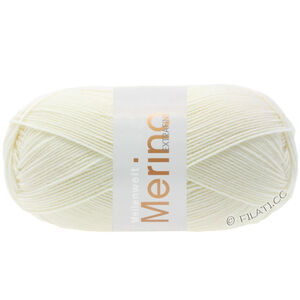 Lana Grossa MEILENWEIT 100g Merino Extrafine | 2405-hvid