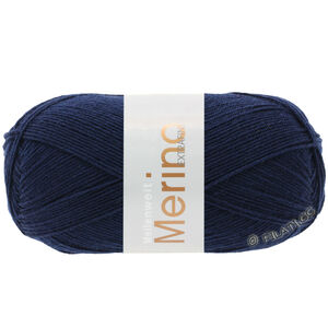 Lana Grossa MEILENWEIT 100g Merino Extrafine | 2407-natblå