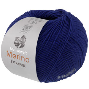 Lana Grossa MEILENWEIT 100g Merino Extrafine | 2461-blækblå