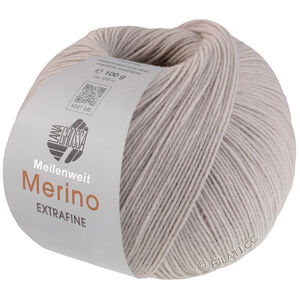 Lana Grossa MEILENWEIT 100g Merino Extrafine | 2462-lysende grå