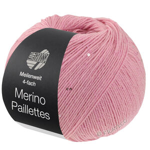 Lana Grossa MEILENWEIT 100g Merino Paillettes | 2301-rosa