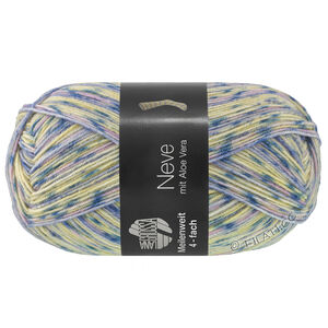 Lana Grossa MEILENWEIT 100g Neve | 4438-vanilje/jeans/koboltblå/syren/gråblå