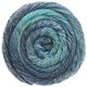 Lana Grossa MEILENWEIT 150g Rainbow | 104-turkis/lys petrol/mørk petrol/mørk jeans/grågrøn