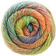 Lana Grossa MEILENWEIT 150g Rainbow | 114-lys grøn/gul/orange/rød/mørk rød/blå/pink