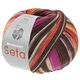 Lana Grossa Meilenweit Seta Hokkaido | 3581-rust/mørk brun/natur/orange/antracit/fuchsia/mørk grå