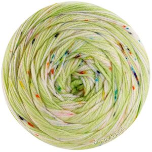 Lana Grossa MEILENWEIT 100g SPOTS | 7044-pistacie/creme/rosa/turkis/pink/rust/antracit