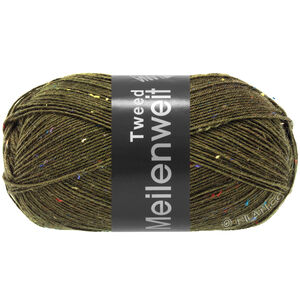Lana Grossa MEILENWEIT 100g Tweed | 168-lodengrøn