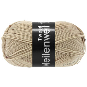 Lana Grossa MEILENWEIT 100g Tweed | 178-beige meleret