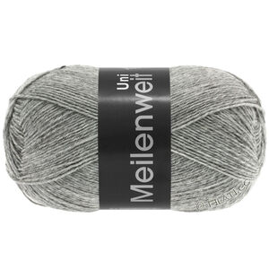 Lana Grossa MEILENWEIT 100g | 1103-grå meleret