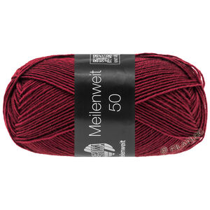 Lana Grossa MEILENWEIT 50g | 1423-vinrød