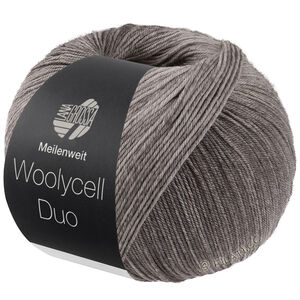 Lana Grossa MEILENWEIT 100g Woolycell Duo | 6012-lys grå/mellem grå/mørk grå