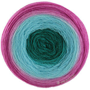 Lana Grossa MERINO LACE AQUARELL | 03-petrol/turkis/fuchsia