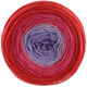 Lana Grossa MERINO LACE AQUARELL | 04-gråviolet/hindbær/tomatrød