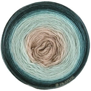 Lana Grossa MERINO LACE AQUARELL | 06-gråbeige/grønbeige/grå petrol/mudder