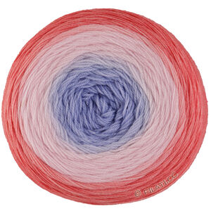 Lana Grossa MERINO LACE AQUARELL | 11-laks/lyng/rosé/lys grå/lys blå