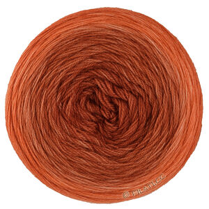 Lana Grossa MERINO LACE AQUARELL | 407-terrakotta/rust/græskarorange