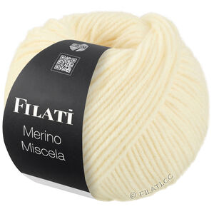 Lana Grossa MERINO MISCELA | 01-hvid