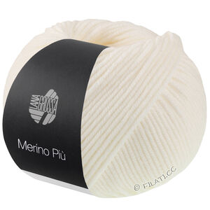Lana Grossa MERINO PIÙ | 24-hvid