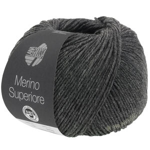 Lana Grossa MERINO SUPERIORE | 06-mørk grå
