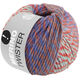 Lana Grossa MERINO TWISTER | 17-blå/tomatrød/rosa/mynteturkis/fictile rød - lerrød/gråbrun