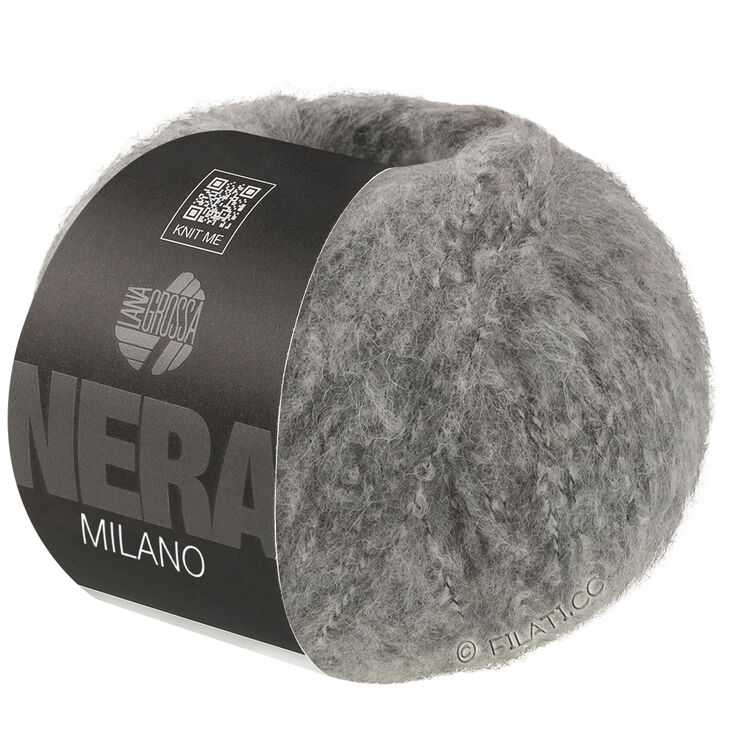 Lana Grossa MILANO (Nera) | 01-grå meleret